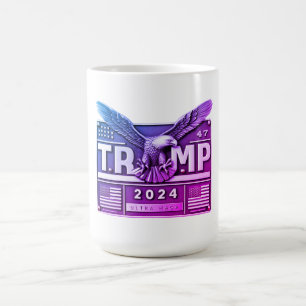 Taza De Café Águila calva TRUMP 2024