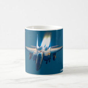 TAZA DE CAFÉ ÁGUILA DE HUELGA F-15E