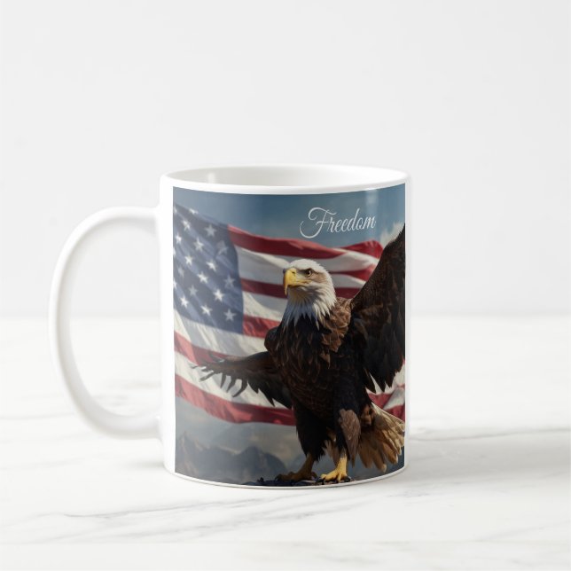 Taza De Café Águila de la libertad (Izquierda)