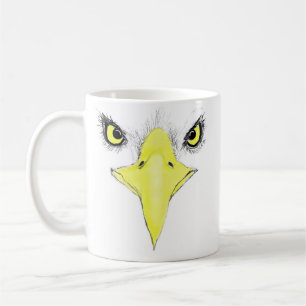 Taza De Café ¡Águila de la libertad y algo para beber!