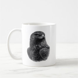 Taza De Café Águila Dorada Negra y Blanca