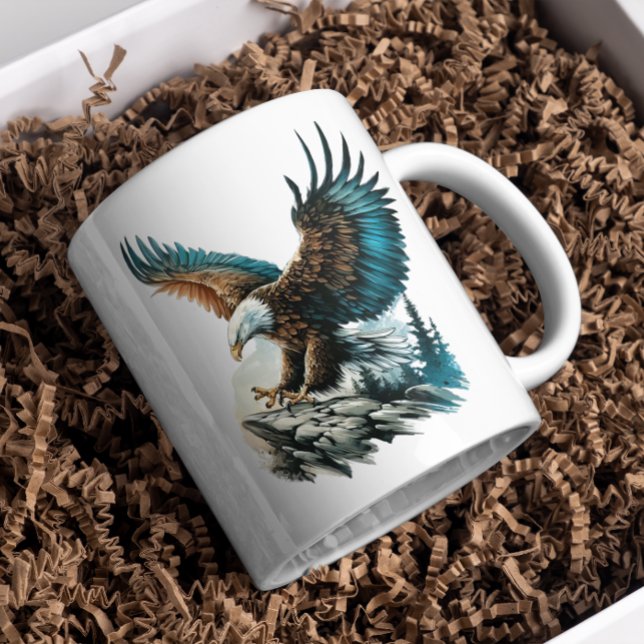 Taza De Café Águila en acuarela (Subido por el creador)