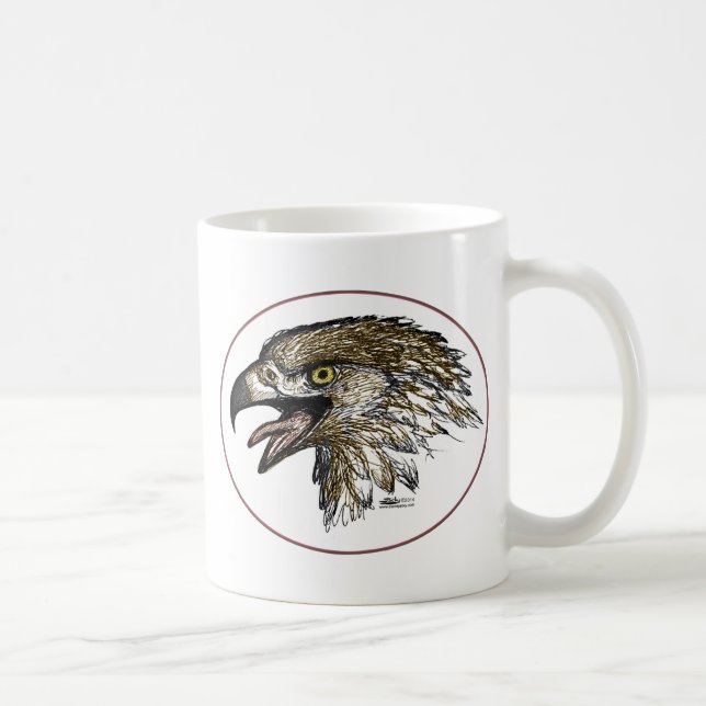 Taza De Café Águila gritando (Derecha)