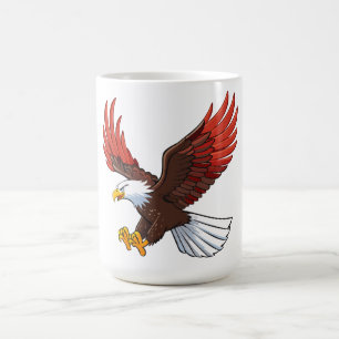 Taza De Café Águila majestuosa en vuelo