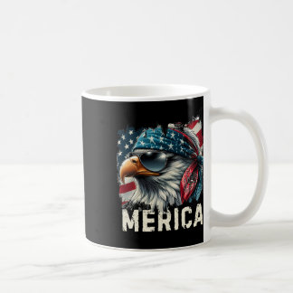 Taza De Café Águila Mullet Gafas Merica 4 De Julio De Estados U