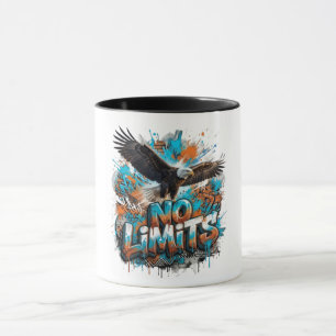 Taza de café Águila Sin Límites Fauna Motivacion