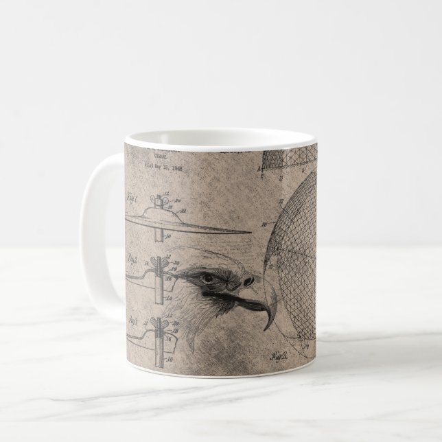 Taza De Café Águila vintage (Anverso izquierdo)