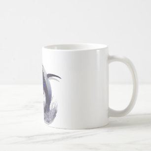 Taza De Café aguja azul