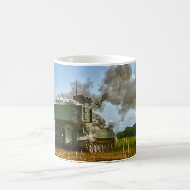 Taza De Café AGUJERO AUTOPROPIADO - M109 Paladin (Centro)