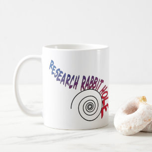 Taza De Café Agujero de conejo de investigación