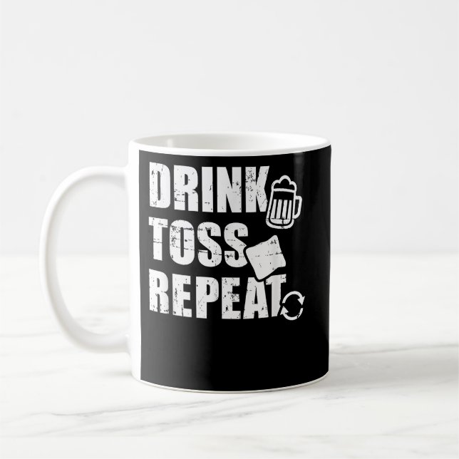 Taza De Café Agujero de repetición del toss de secado (Izquierda)