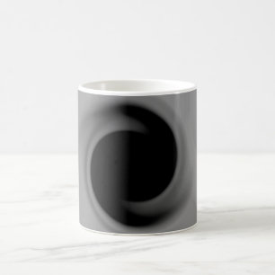 Taza De Café Agujero negro giratorio gris