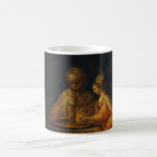 Taza De Café Ahasuerus Haman Esther Rembrandt Barroco bíblico