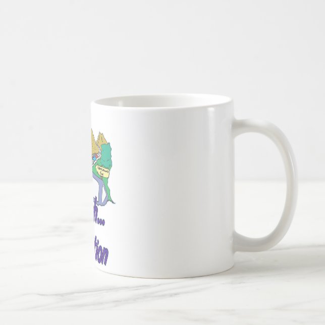 Taza De Café Ahh Vacation Camping (Derecha)