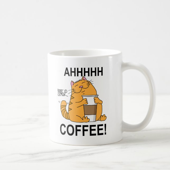 Taza De Café Ahhh Coffee (Derecha)