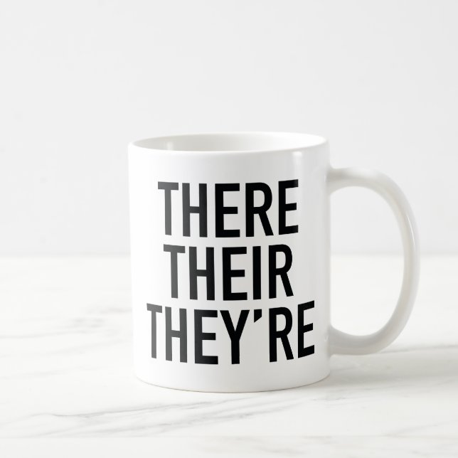 Taza De Café Ahí están (Derecha)