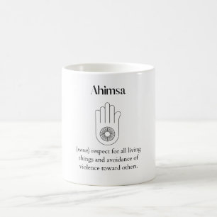 Taza De Café Ahimsa Definition Mug