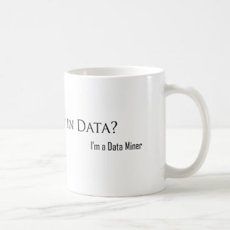 Taza De Café ¿Ahogado en datos?