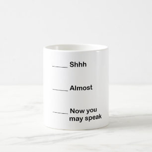 Taza De Café Ahora usted puede hablar
