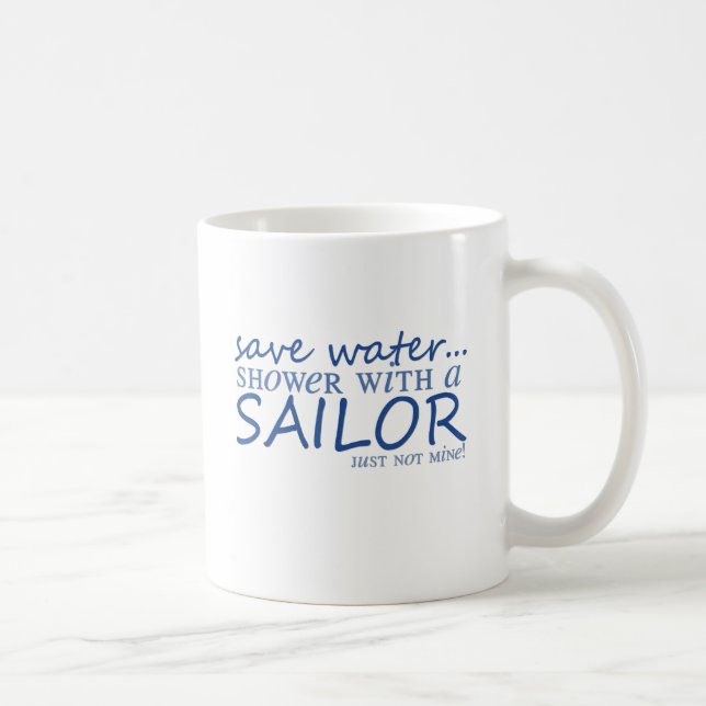 Taza De Café Ahorre el agua… (Derecha)