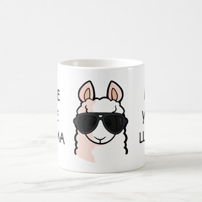 Taza De Café Ahorre el drama para su llama (Centro)