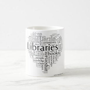 Taza De Café Ahorre las bibliotecas 5