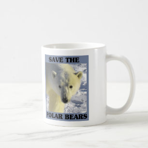 Taza De Café Ahorre los osos polares
