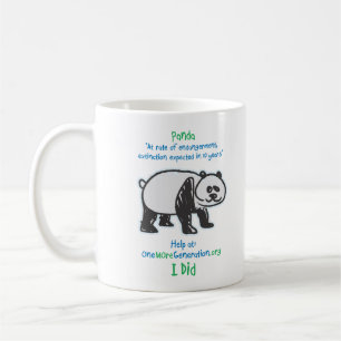Taza De Café Ahorre nuestras pandas