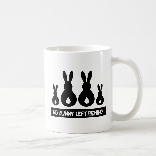 Taza De Café ¡Ahorre TODOS LOS conejitos! (Derecha)