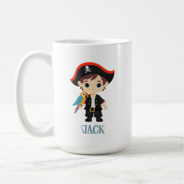 Taza De Café ¡Ahoy! Pirate Boy Birthday Mug