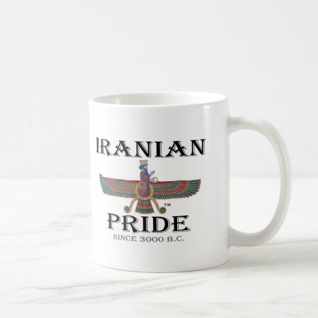 Taza De Café Ahura Mazda - orgullo iraní (Derecha)