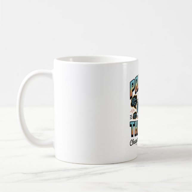 Taza De Café AI Therapy Graphic – Prompt Engineering Design (Izquierda)