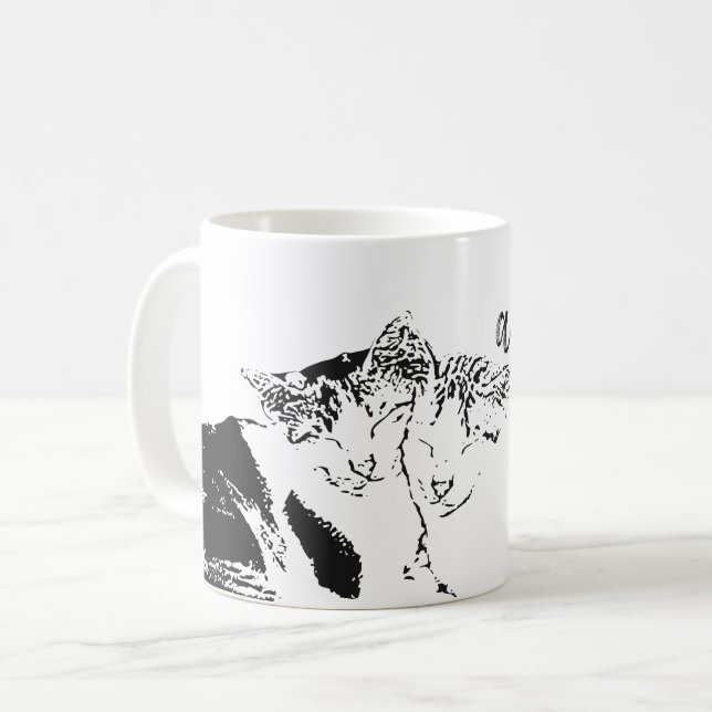 Taza De Café Ailurophile (Anverso izquierdo)
