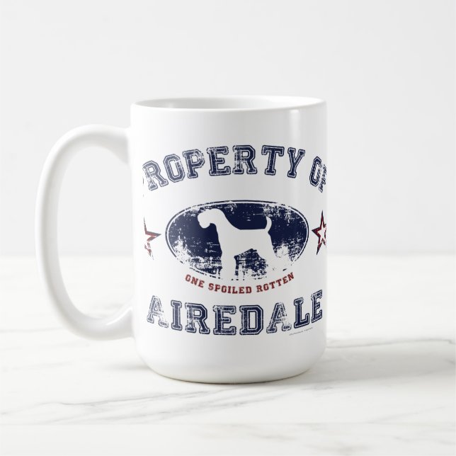 Taza De Café Airedale (Izquierda)