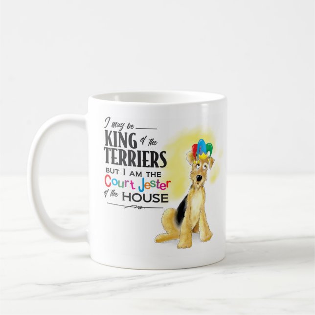 Taza De Café Airedale coffee mug (Izquierda)