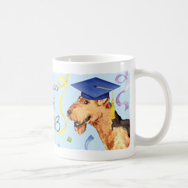 Taza De Café Airedale Graduate (Derecha)