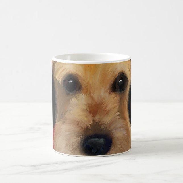 Taza De Café Airedale Terrier (Centro)