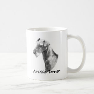 Taza De Café Airedale Terrier Charcoal