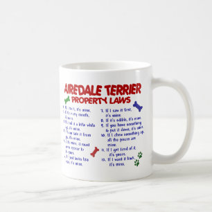 TAZA DE CAFÉ AIREDALE TERRIER PL2