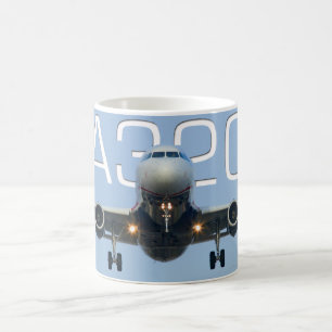 TAZA DE CAFÉ AIRLINER A320