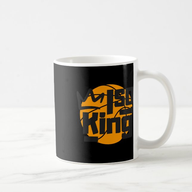 Taza De Café Aislamiento de baloncesto programa Rey Un Hombre (Derecha)