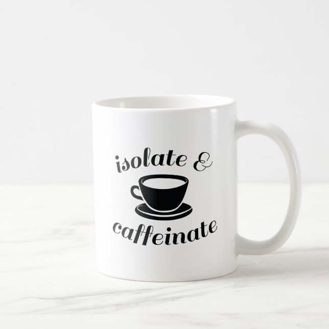 Taza De Café Aislar Y Caffeinar (Derecha)