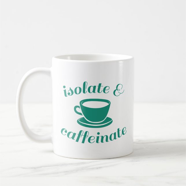 Taza De Café Aislar Y Caffeinar (Izquierda)