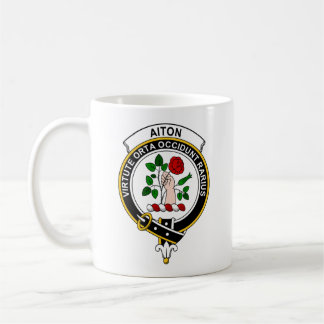 Taza De Café Aiton Tartan Coffee Mug - tamaño 11oz