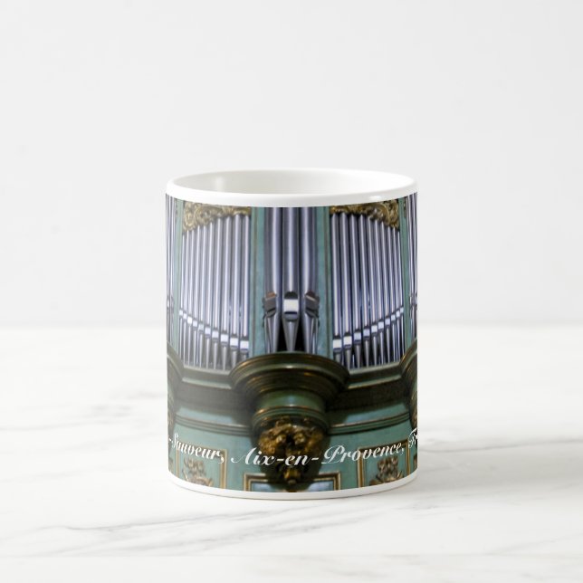 Taza De Café Aix-en-Provence órgano mousepad (Centro)