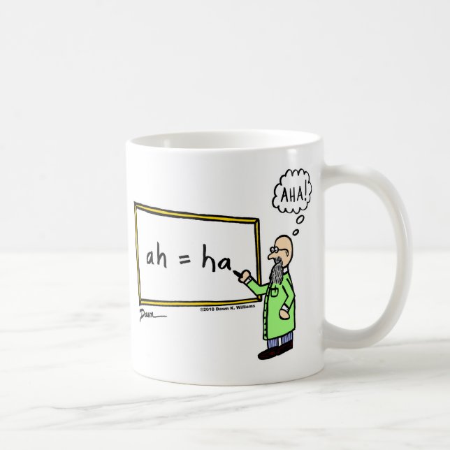 Taza De Café ¡Ajá! Personalizado Mug (Derecha)