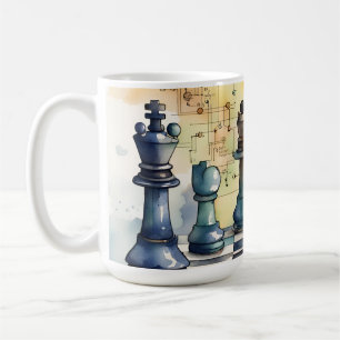 Taza De Café Ajedrez