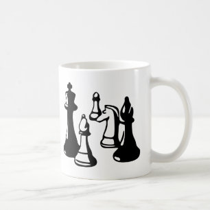 Taza De Café Ajedrez