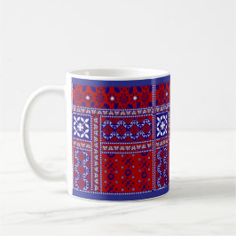 Taza De Café Ajrak design Mug