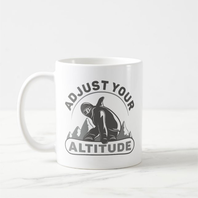 Taza De Café Ajusta tu altitud (Izquierda)